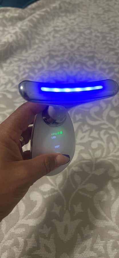 UNNIE SKIN EMS Red Light LED Therapy Face Lifter - Lift your face & neck sagging skin!